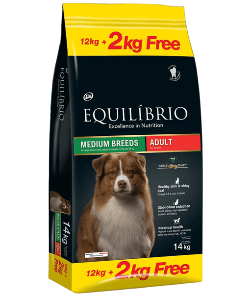 Equilibrio - Medium Breed Adult 2kg-12kg Equilibrio