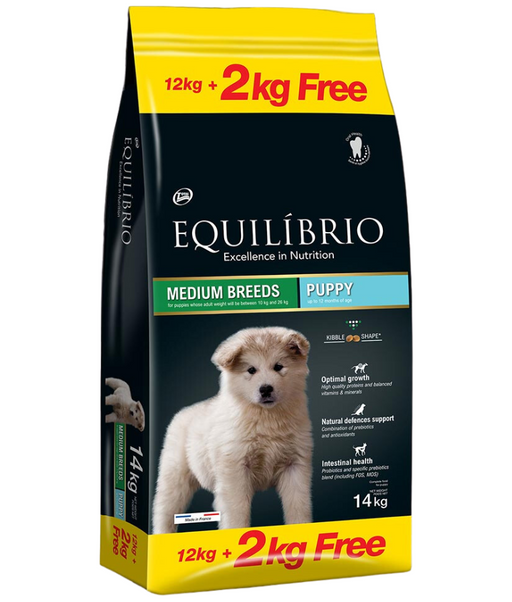 Equilibrio - Medium Breed Puppy 2kg-12kg Equilibrio