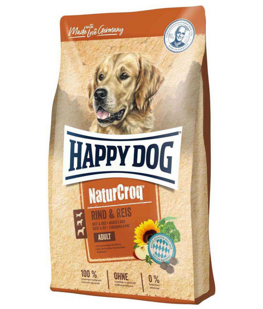 Happy Dog - NaturCroq Beef & Rice 4kg-15kg Happy Dog