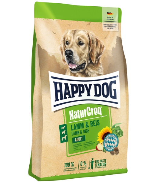 Happy Dog - Naturcroq Lamb & Rice 4kg-15KG Happy Dog