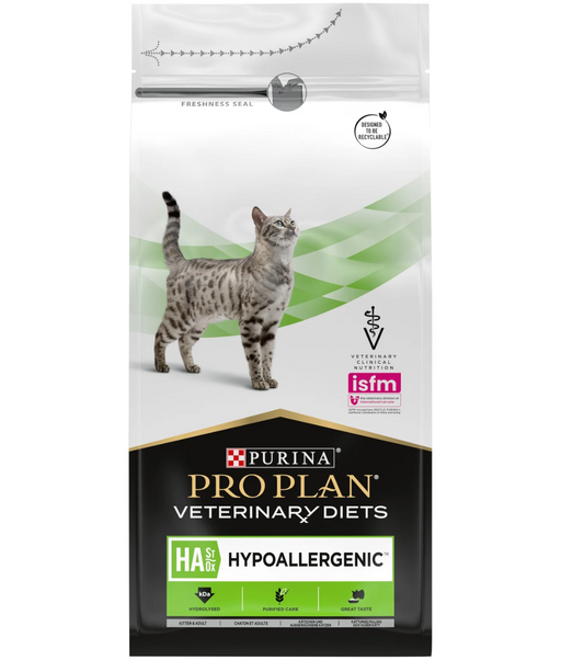 Purina ProPlan Veterinary Diets Dry Cat Food Ha St/Ox Hypoallergenic Clinical Diet, 1.3 Kg ProPlan