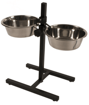 Duvo - Twin Feeder H-Stand + Bowls
