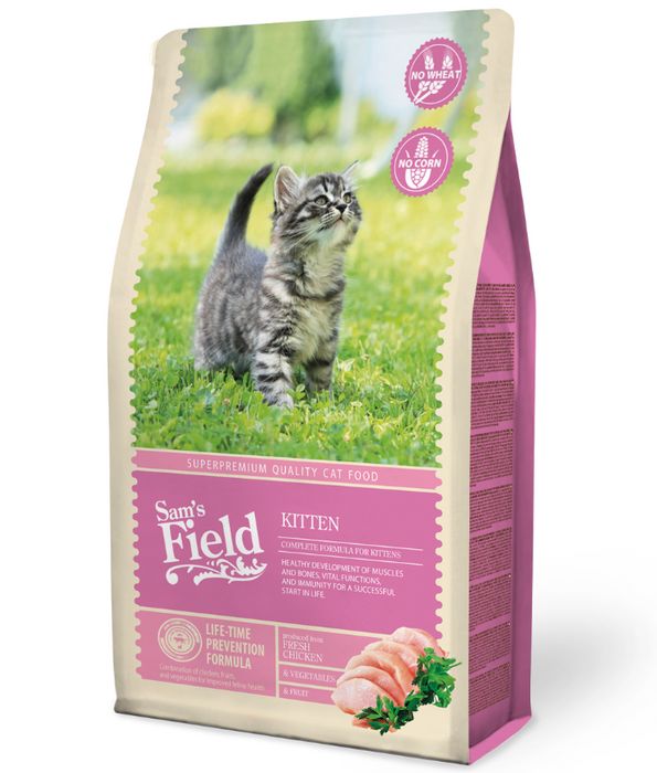 Sam's Field - Kitten With Chicken 2.5kg