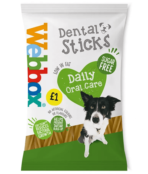 Webbox Dental Sticks Dog Treats 180g Webbox