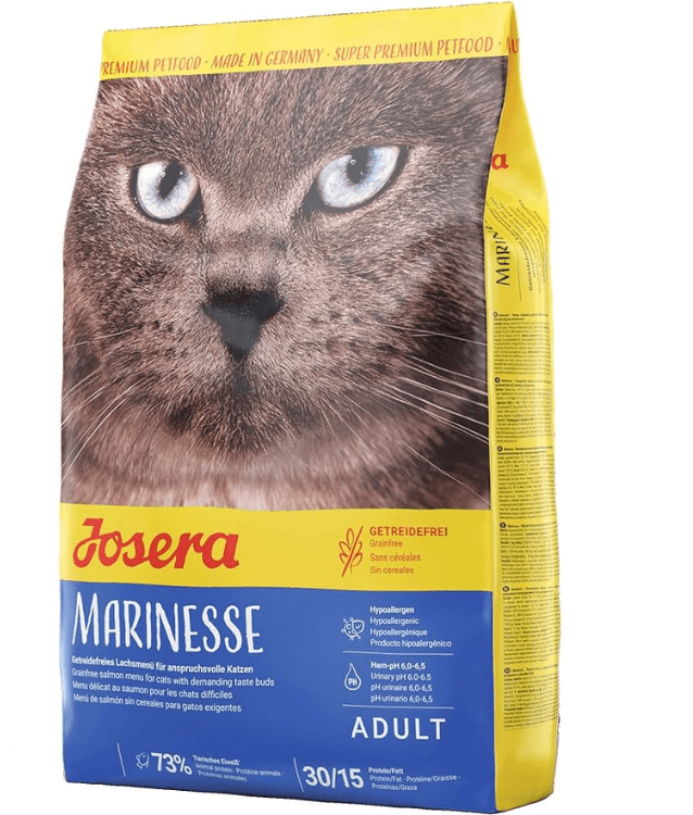 Josera Marinesse – Hypoallergenic & Grain-Free Salmon Formula for Sensitive Cats – 2kg