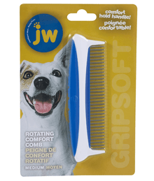 JW JW Gripsoft Rotating Comfort Comb Medium