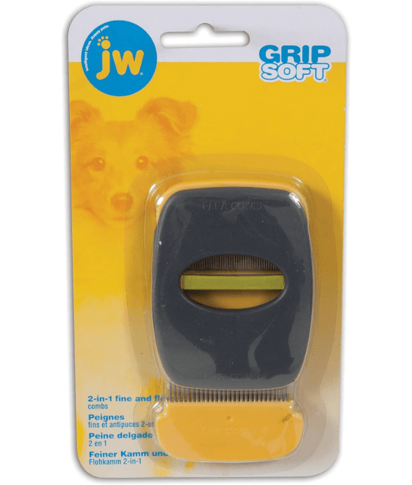 JW Gripsoft Flea & Fine Comb