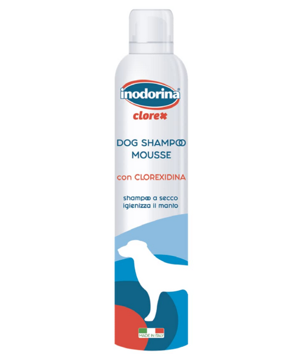 Inodorina - Chlorhexidine Shampoo Mousse For Dogs 300ml Inodorina