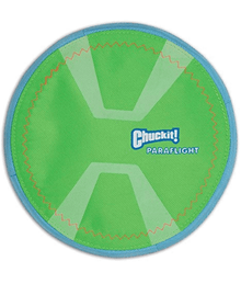 Chuckit! Chuckit! Paraflight Max Glow Flyer Dog Toy
