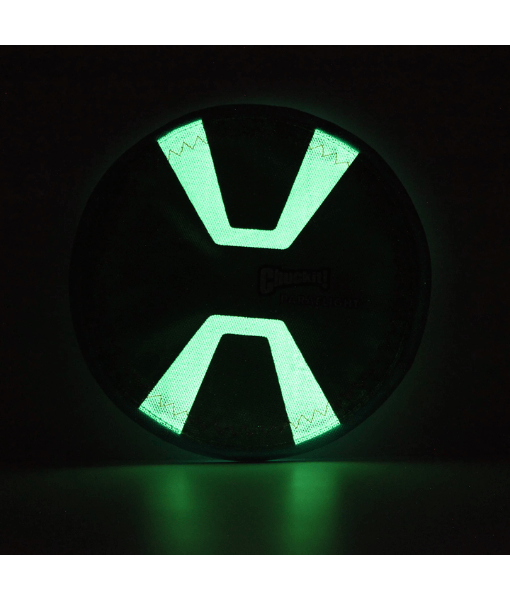 Chuckit! Chuckit! Paraflight Max Glow Flyer Dog Toy
