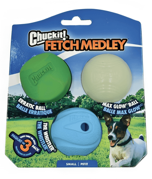 Chuckit! Fetch Ball Medley Triple Pack Chuckit!