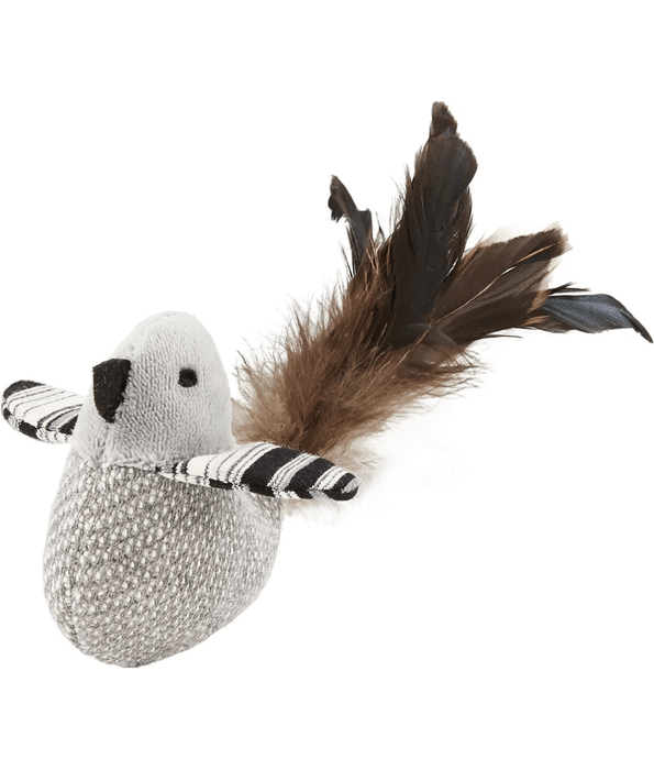 JW Cataction Black And White Bird Toy JW