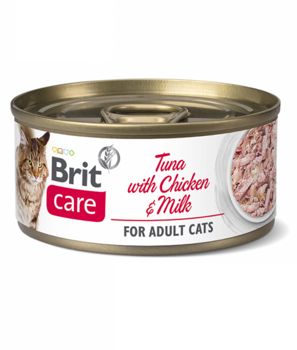 Brit Care Cat Tuna With Chicken And Milk 70g