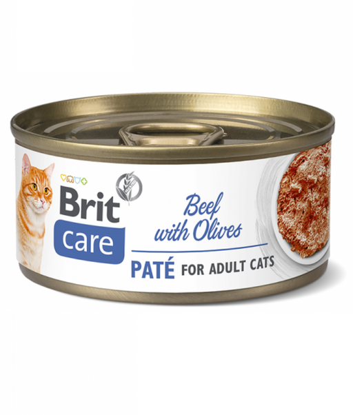 Brit Care Cat Beef Paté With Olives Brit Care