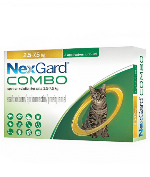 Nexgard Combo Esafoxolaner Spectrum Protection (1 Pipette) 2.5-7.5 kg Nexgard