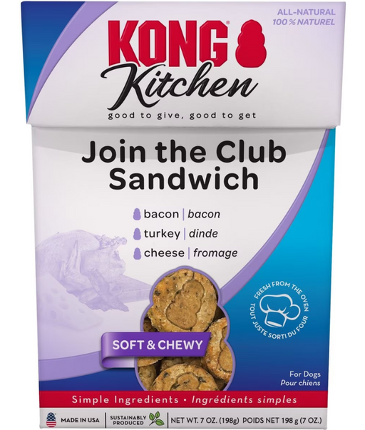 Kong Kitchen Soft & Chewy Join The Club Sandwich 198g Kong