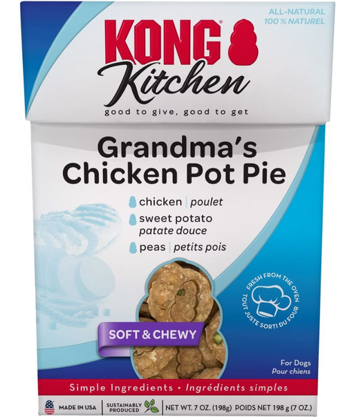 Kong Kitchen Soft & Chewy Grandma's Chicken Pot Pie 198g Kong