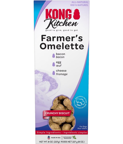 Kong Kitchen Crunchy Biscuit Farmers Omelette 227g Kong