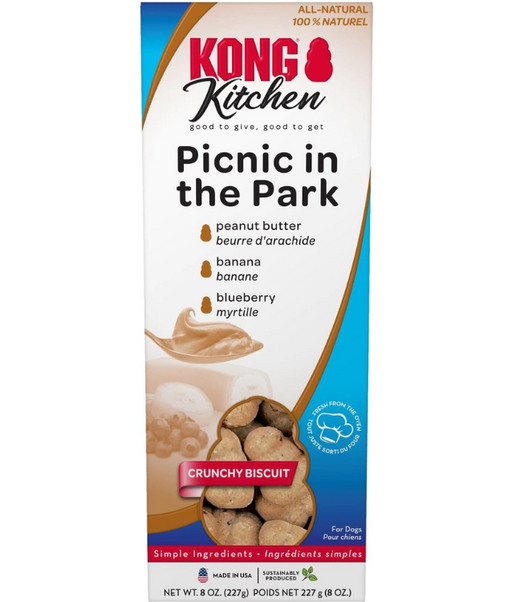 Kong Kitchen Crunchy Biscuit Picnic In The Park 227g Kong
