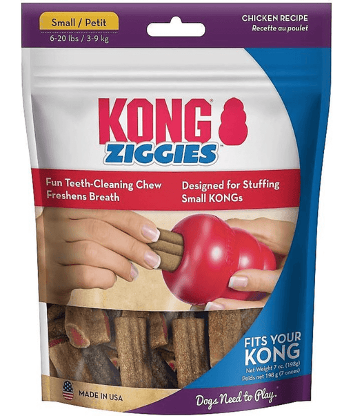 Kong - Ziggies Chicken Recipe Teeth Cleaning Kong