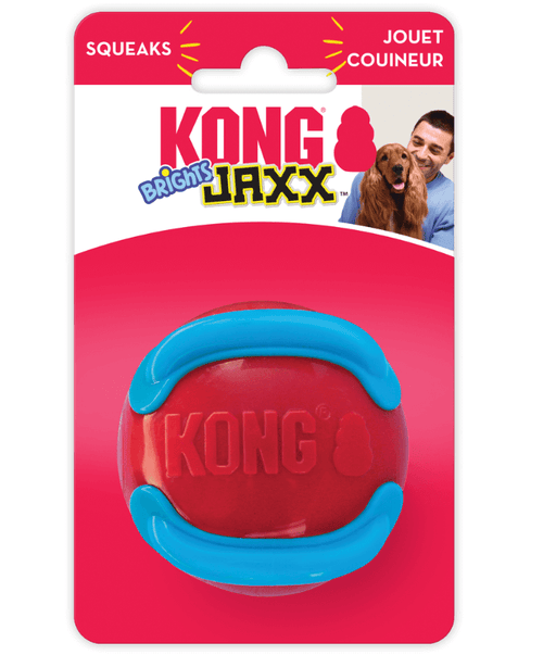 Kong - Jaxx Brights Red Ball Kong