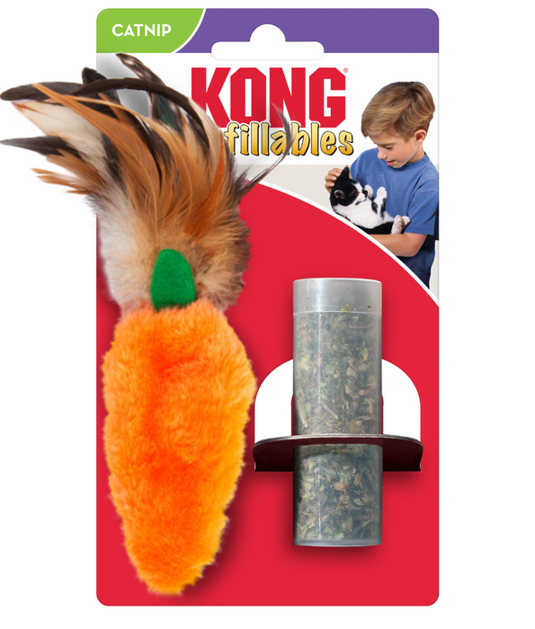 Kong - Refillables Feather Top Carrot Kong