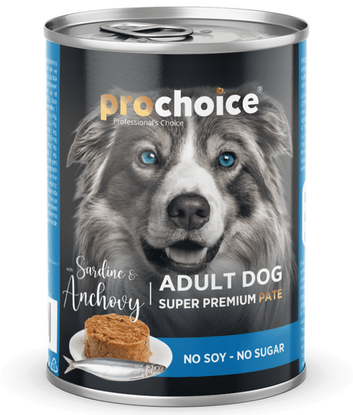 Prochoice - Adult Dog Premium Pate Sardine & Anchovy 400g Prochoice