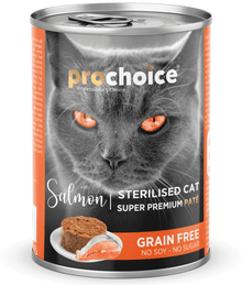 Prochoice Prochoice - Sterilized Cat Premium Pate With Salmon 400g