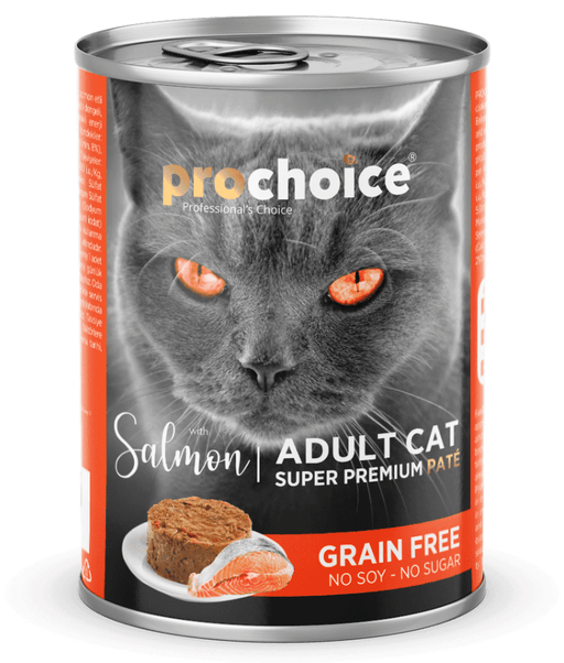 Prochoice - Adult Cat Premium Pate With Salmon 400g