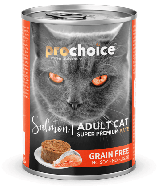 Prochoice - Adult Cat Premium Pate With Salmon 400g Prochoice