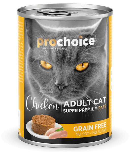 Prochoice - Adult Cat Premium Pate With Chicken 400g Prochoice