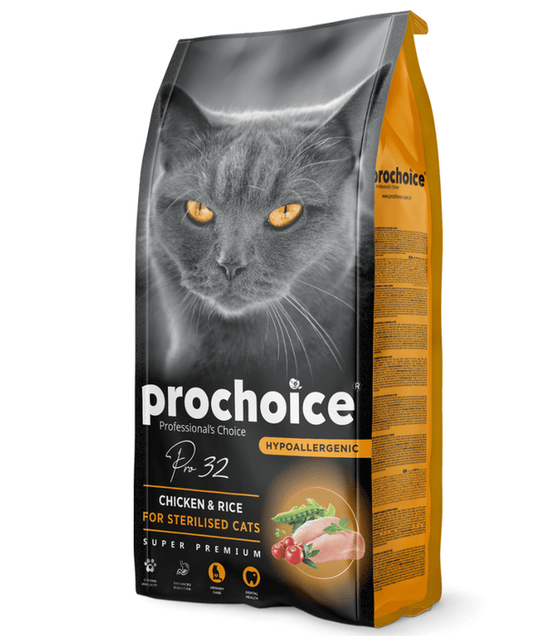 Prochoice Prochoice - Pro 32 Chicken & Rice Sterilized Hypoallergenic 2kg-15kg
