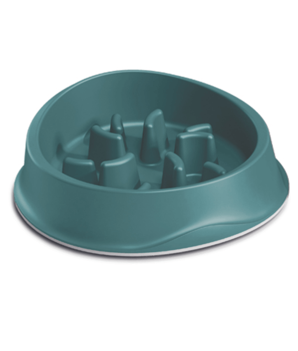 Stefanplast Stefanplast Chic Bowl Slow Feeder English Green