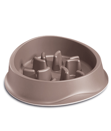 Stefanplast Stefanplast Chic Bowl Slow Feeder Light Dove Grey
