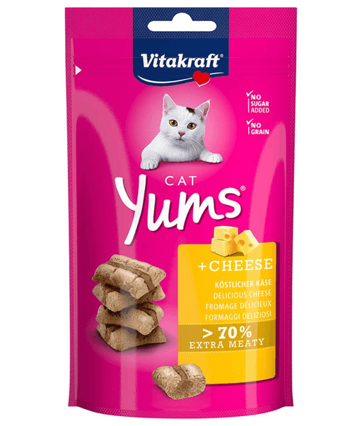 Vitakraft - Cat Yums, Soft Bites With Cheese - 40g