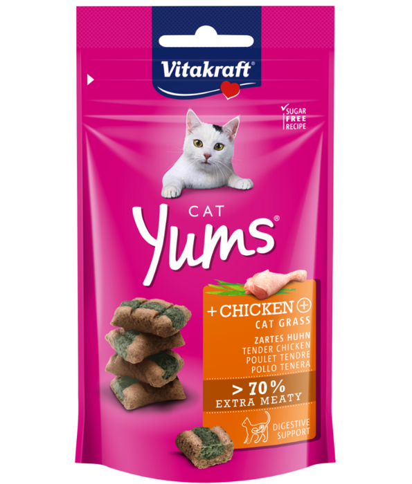 Vitakraft - Cat Yums With Chicken 40g Vitakraft