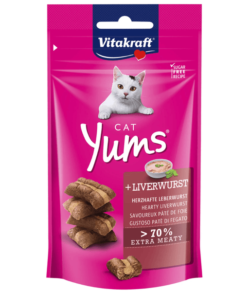 Vitakraft - Cat Yums With Liverwurst 40g Vitakraft
