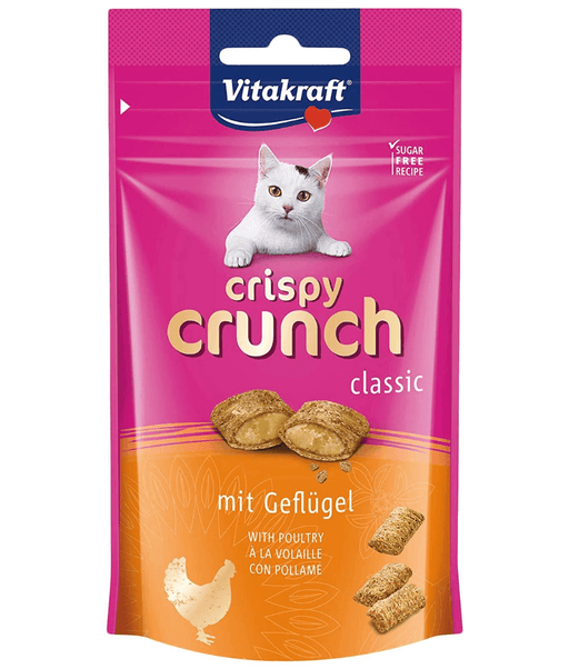 Vitakraft - Crispy Crunch, Classic Crunchy Bites With Chicken - 60g