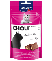 Vitakraft - Choupette, Delicate and Meaty Soft Bites, With Meat and Milk For Fussy Cats - 40g