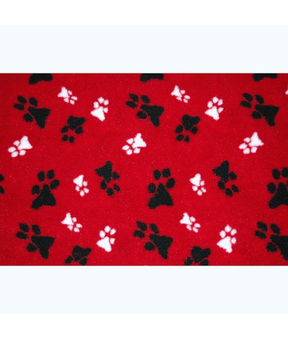 Animate Sherpa Fleece Crate Mat Paw Print