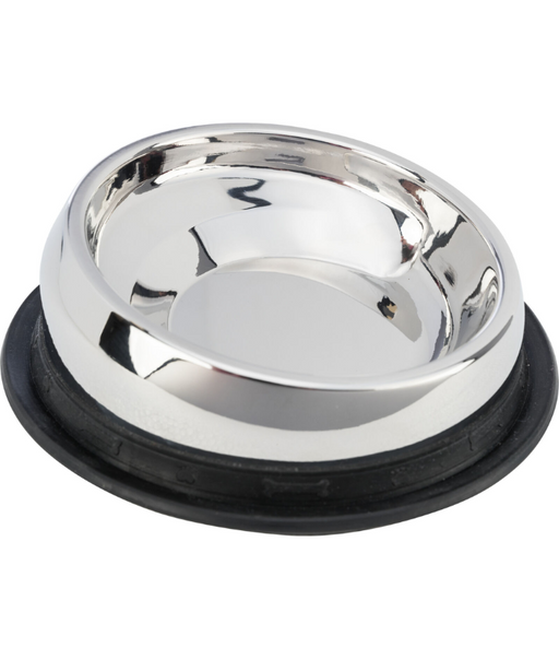 Trixie - Stainless Steel Feeding Bowl For Short-Nosed Breeds Trixie