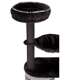 Trixie Trixie Giada Cat Tree Scratching Post Black & white 65Lx38Wx112H cm