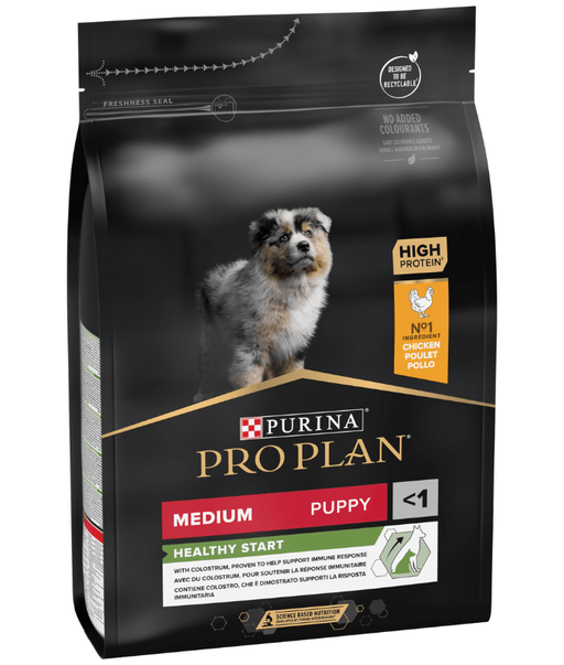 Purina ProPlan - Medium Puppy Optistart Chicken Dry Dog Food 12kg ProPlan