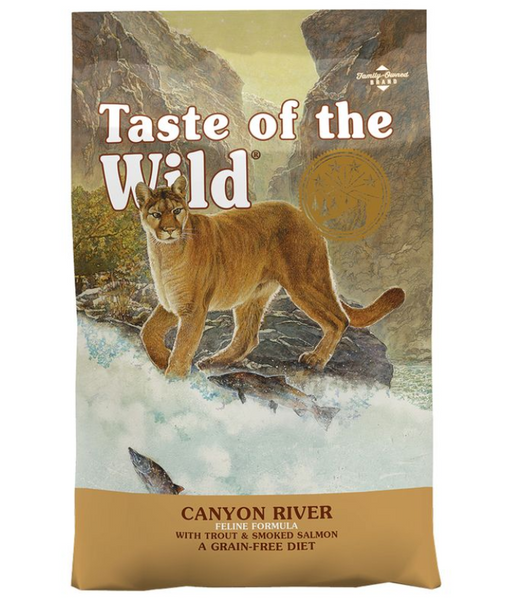 Taste of The Wild - Canyon River Feline® Formula with Trout &amp; Smoked Salmon 2kg Taste of The Wild