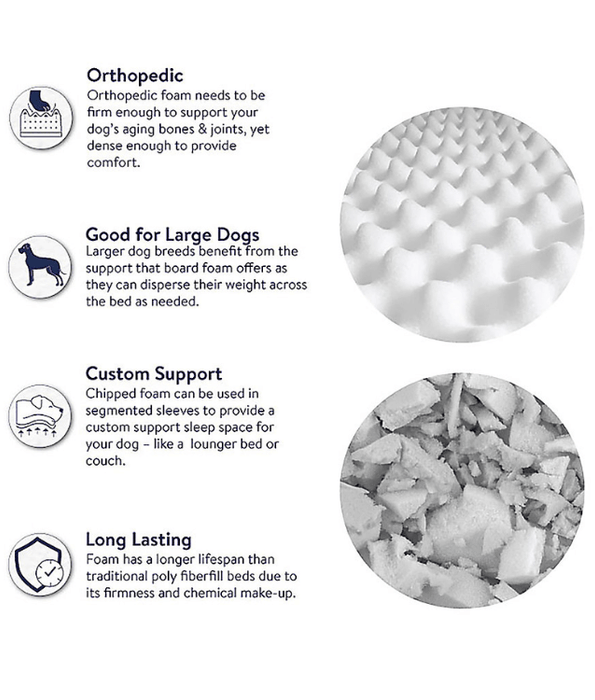 Top Paw - Large Oval Lounger 96x76x23 cm