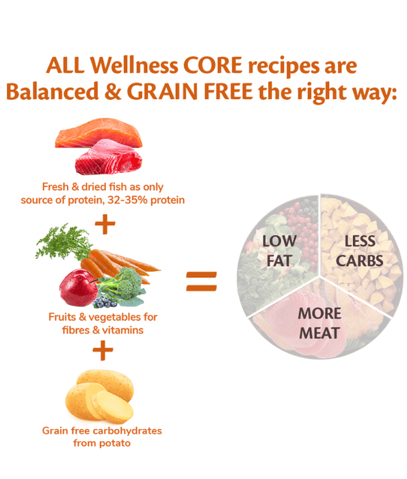 Wellness Wellness Core - Small Breed Adult Ocean With Salmon & Tuna Recipe 1.5kg