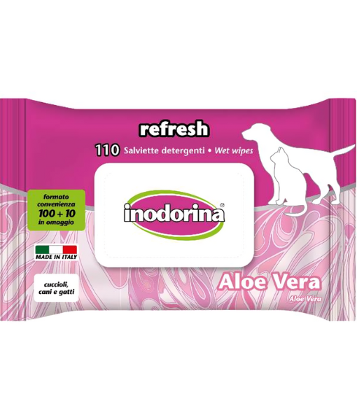 Inodorina - Aloe Vera Wipes 110 sheets Inodorina