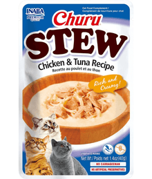 Inaba - Churu Stew Chicken & Tuna Recipe Grain-Free 40g