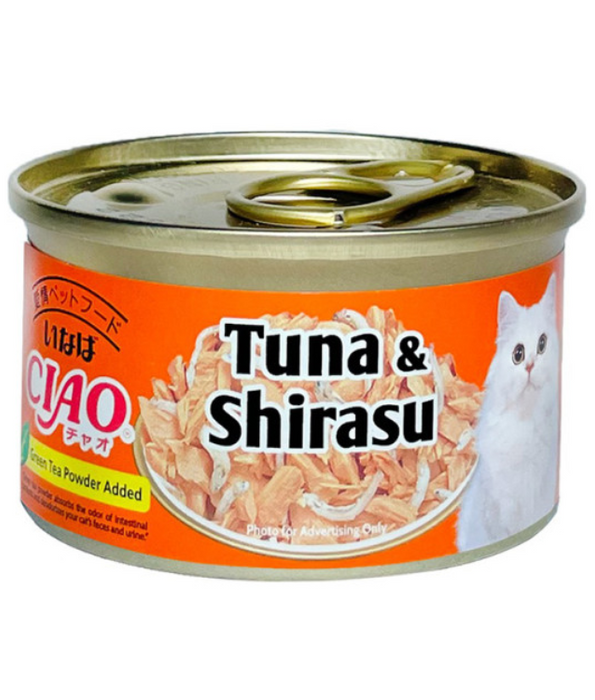 CIAO Tuna and Shirasu in Jelly 75g CIAO