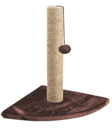 Pawise – Cat Scratch Post Kial Corner – Brown L30xW30xH40 cm